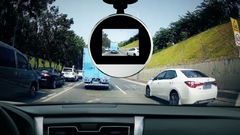Dash Cam. Caméra haute définition grand angle avec moniteur, forte vision nocturne.