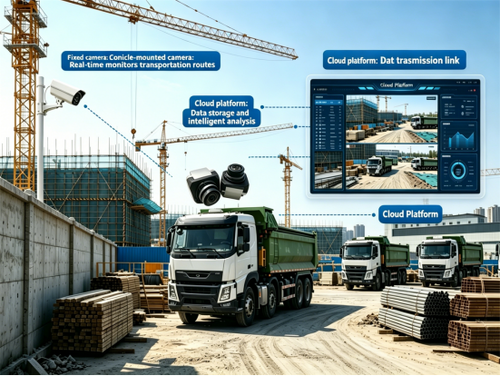 Derniers blogs de l'entreprise sur La sécurité sur le chantier n'est jamais absente: surveillance à distance 4G+AI en service 24h/24 et 7j/7