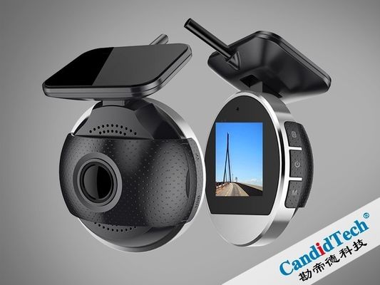 64G TF Card Universal Dash Cam avec double enregistrement avant et arrière et vérification vidéo en temps réel