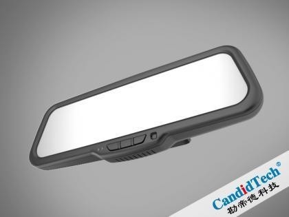 Bon prix Vue arrière de voiture Rétroviseur Caméra avant et arrière Caméra HD Double vue en ligne